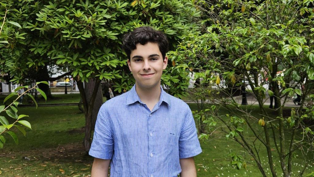Miguel Bouzas, la mejor nota de la Selectividad en Pontevedra y la segunda de Galicia en 2024