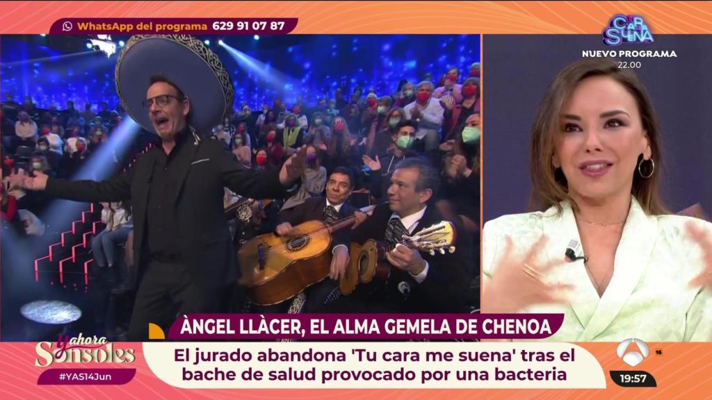 Chenoa en 'Y ahora, Sonsoles'.