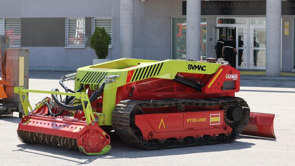 Dron SVMAC P75D de la UME