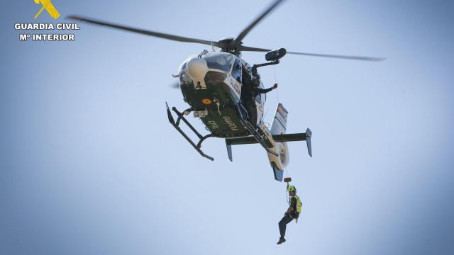 Rescate a los dos montañeros en la Sierra de Gredos