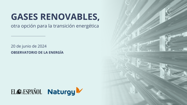 Gases renovables, otra opción para la transición energética