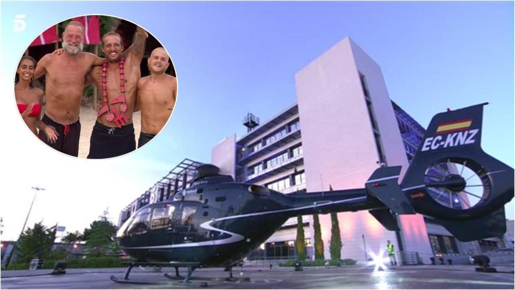 Los cuatro finalistas de 'Supervivientes'.