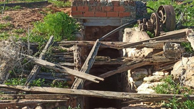 Un pozo de Valdepeñas.