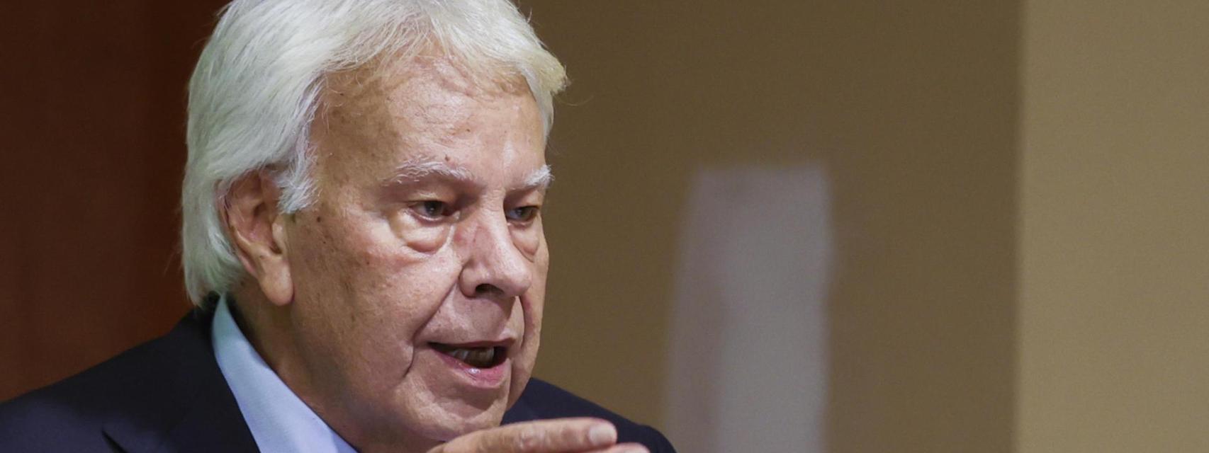 El expresidente del Gobierno, Felipe González.