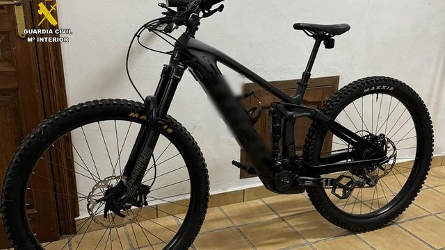 La bicicleta sustraída.