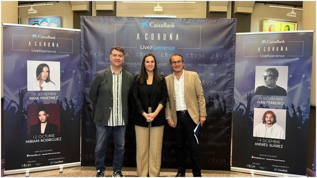Presentación del ciclo de conciertos Coruña LiveXperience