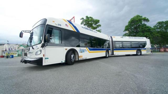 Un autobús de la Bee-Line de Westchester.