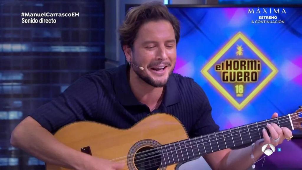 Manuel Carrasco en ‘El Hormiguero’.