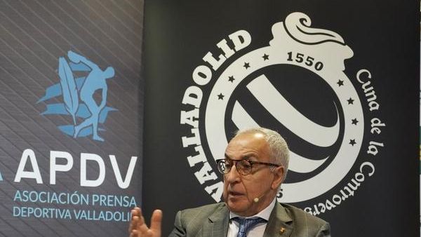 El presidente del Comité Olímpico Español (COE), Alejandro Blanco, participa en los desayunos de la Asociación de la Prensa Deportiva de Valladolid (APV)