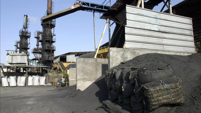 Imagen de la antigua carbonera de El Madroñal, en Ávila