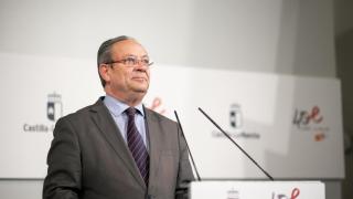 Juan Alfonso Ruiz Molina, consejero de Hacienda de Castilla-La Mancha. Imagen de archivo.