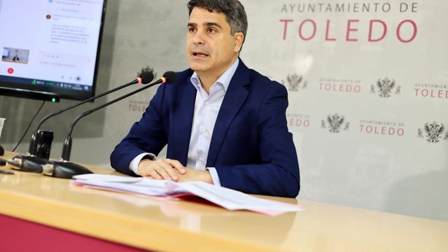 El portavoz municipal en el Ayuntamiento de Toledo, Juan José Alcalde.