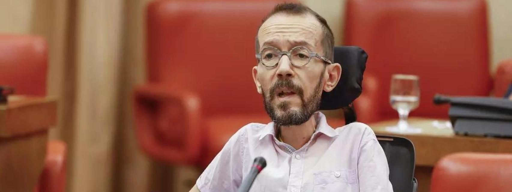 El exportavoz de Unidas Podemos Pablo Echenique.
