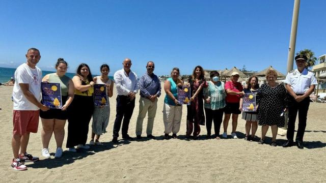 La presentación de la Noche de San Juan en Mijas
