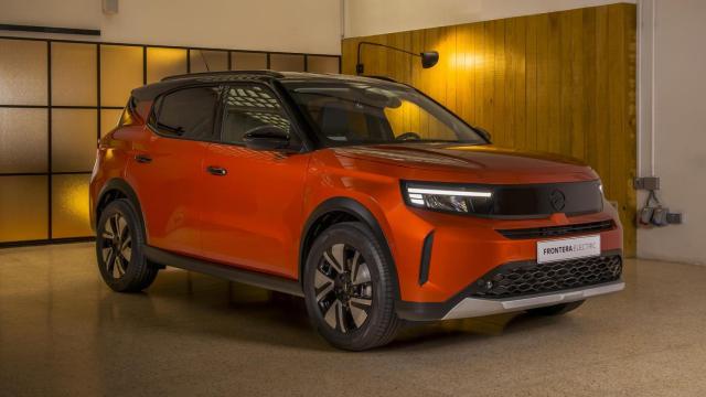 El Opel Frontera es un SUV de tamaño medio con motores híbridos y eléctrico.