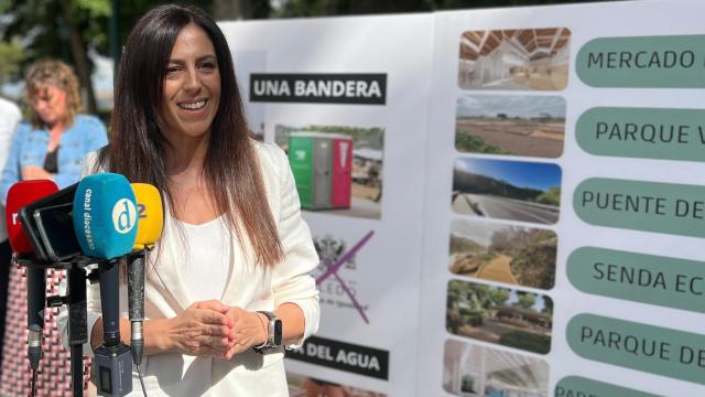 Noelia de la Cruz, portavoz del PSOE en el Ayuntamiento de Toledo.