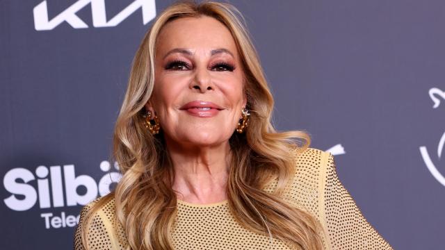 La actriz Ana García Obregón en el acto de la entrega de Los Beef Awards, este pasado miércoles, día 19.