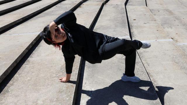 Manizha Talash, atleta afgana del equipo olímpico de refugiados