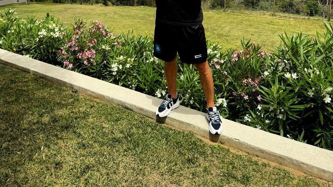 Iniesta pasa sus vacaciones en familia