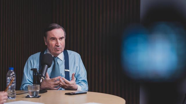 El presidente ejecutivo y director de EL ESPAÑOL, Pedro J. Ramírez, este jueves en La Hora del Suscriptor.