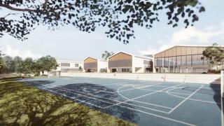 Proyecto del CEIP do Milladoiro, en Ames.