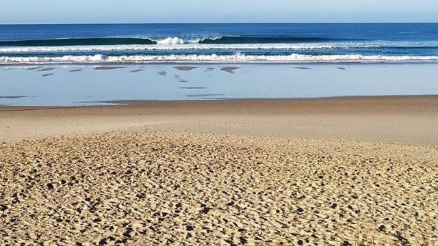 Vista de esta playa gaditana libre de aglomeraciones.