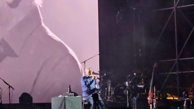 Tom Jones, en el concierto en Icónica Santalucía.