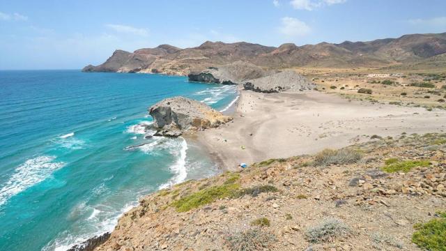 Playa de los Genoveses, en Níjar (Almería).