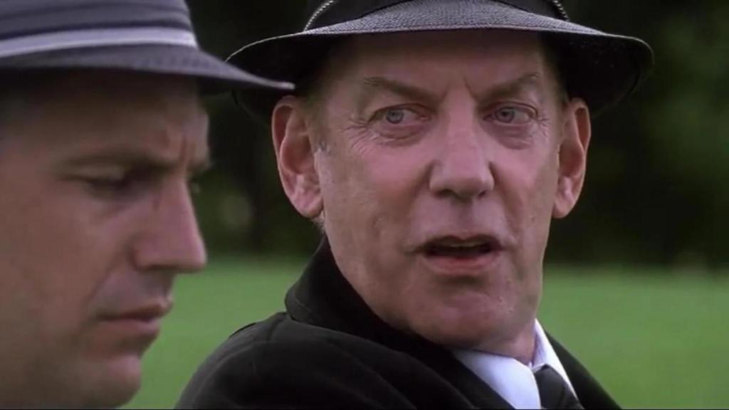 Donald Sutherland en 'JFK'