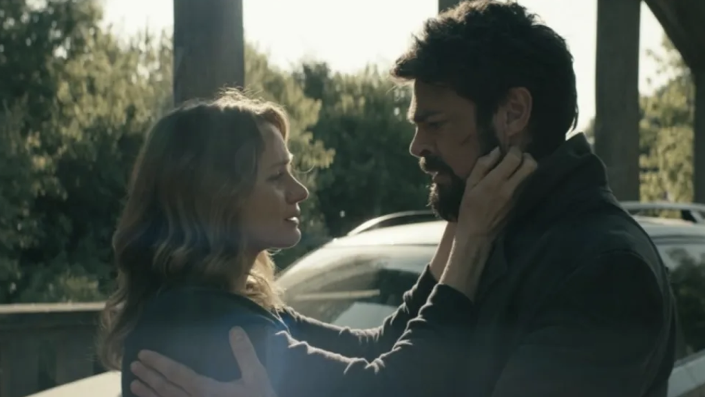 Billy Butcher and Becca in 'The Boys'