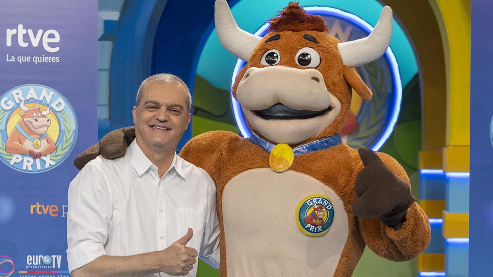 Ramón García, presentador de 'El Grand Prix'