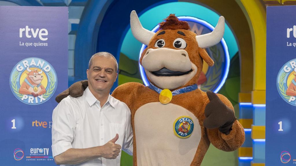 Ramón García, presentador de 'El Grand Prix'