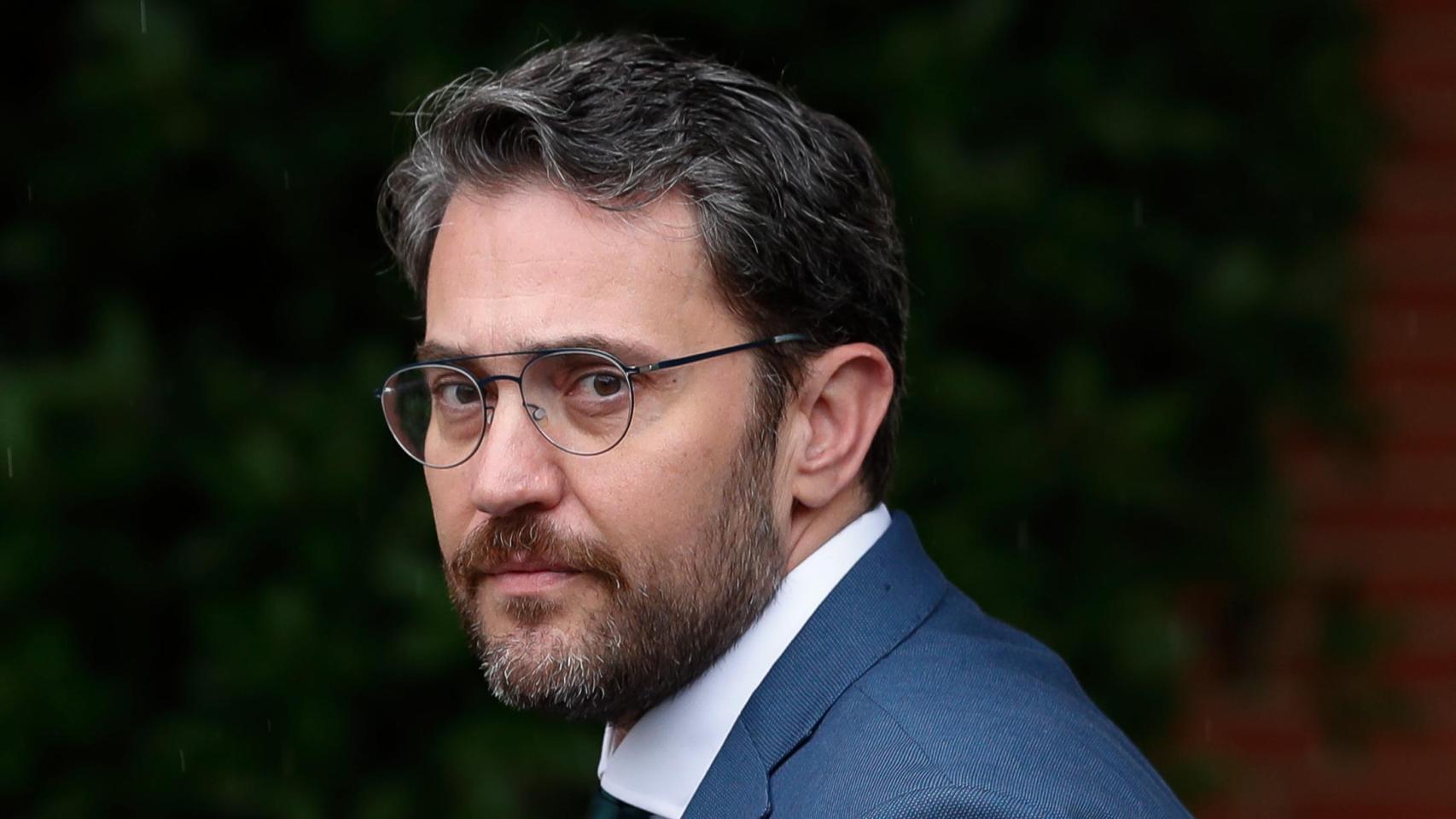 Máximo Huerta en una reunión en La Moncloa en junio de 2018.