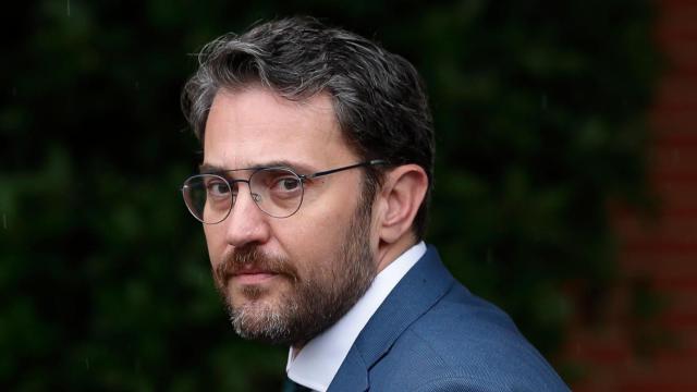 Máximo Huerta en una reunión en La Moncloa en junio de 2018.