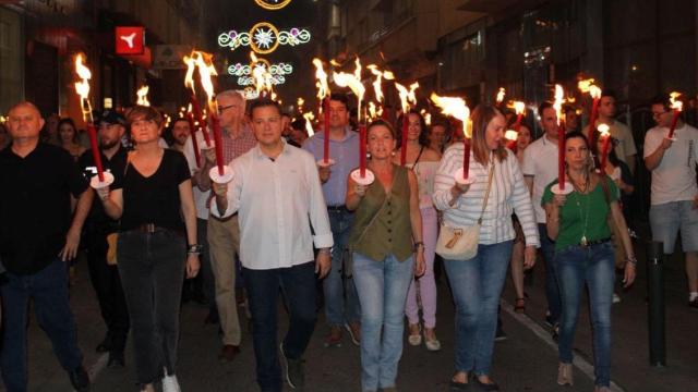 Noche de San Juan 2023 en Albacete. Foto: Ayuntamiento.