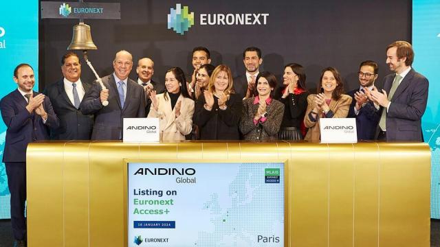 Salida a bolsa de Andino.