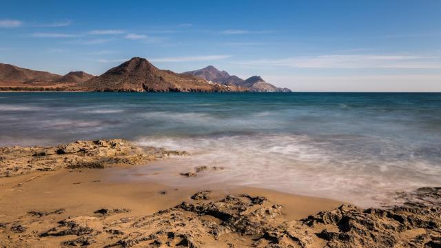 Playa de los Genoveses, en Níjar (Almería).