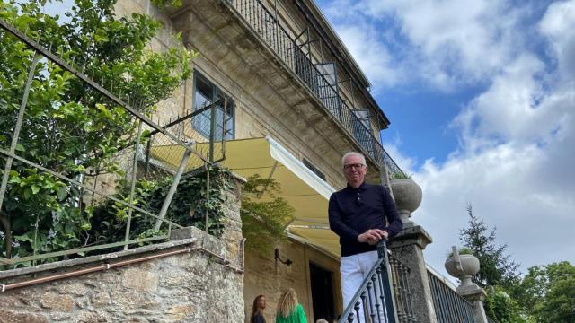 David Chipperfield en la Casa RIA, en Santiago.