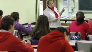 Imagen de archivo de una clase de instituto