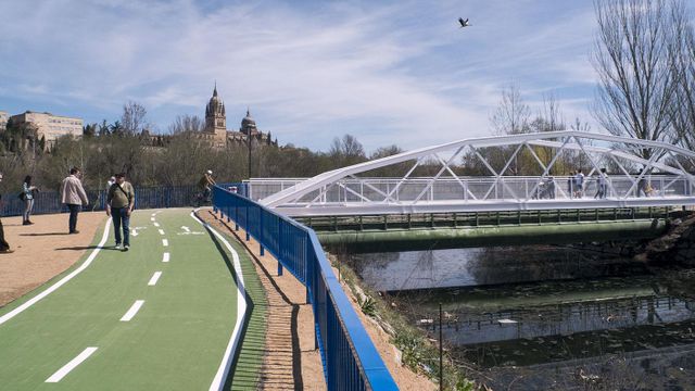 El parque del Zurguén en Salamanca