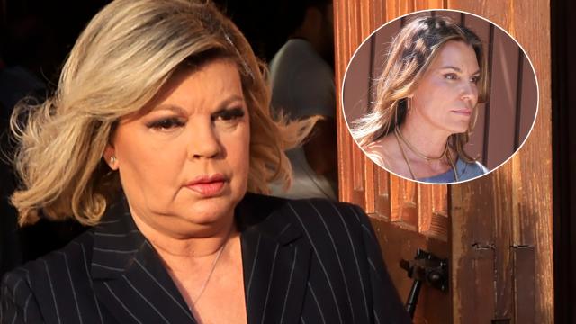 Terelu Campos junto a Mar Flores en un fotomontaje de EL ESPAÑOL.