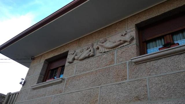 Uno de los relieves de Laxedo.