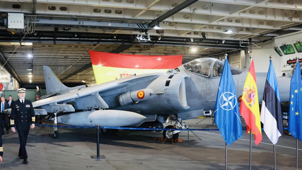 El Rey Felipe VI durante su viaje a Estonia.