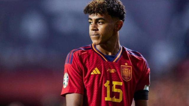 Lamine Yamal, en la Eurocopa.