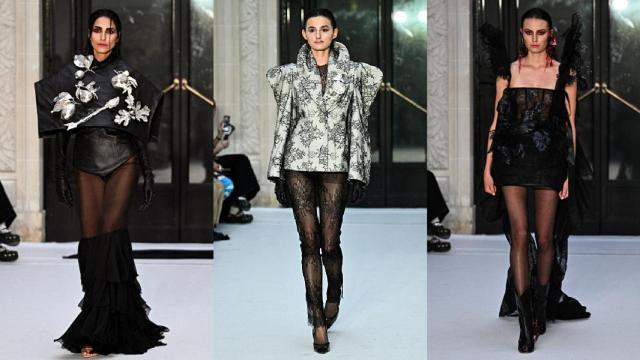 Siluetas del desfile de Alta Costura de Juana Martín.