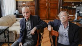 Llos profesores Ulrich Hartl (Instituto Max Planck de Bioquímica, Alemania) y Arthur Horwich (Universidad de Yale, EEUU)