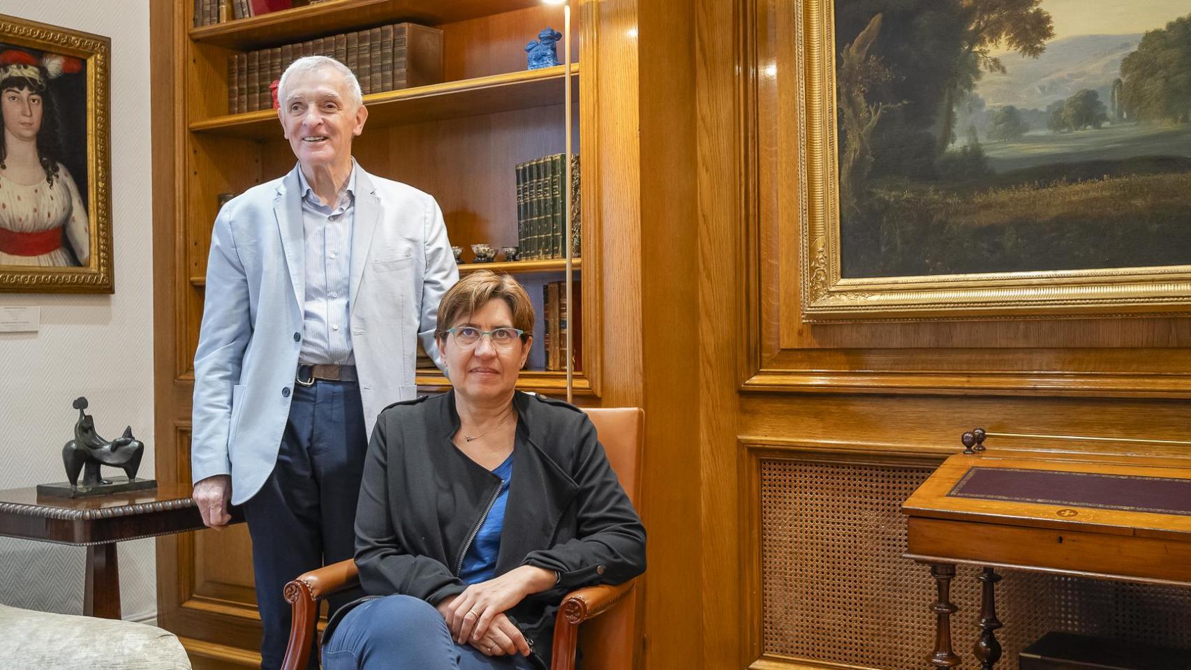 Los profesores Jean Jouzel y Valérie Masson-Delmotte.