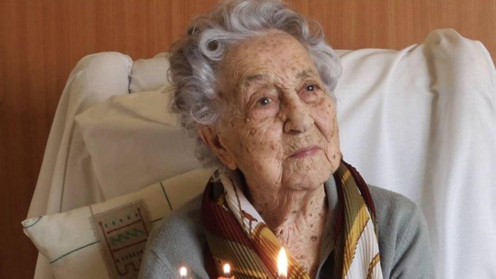 La española María Branyas fue la persona viva de mayor edad.