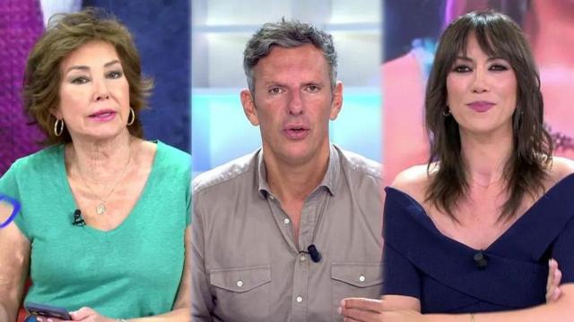 Ana Rosa Quintana, Joaquín Prat y Patricia Pardo.