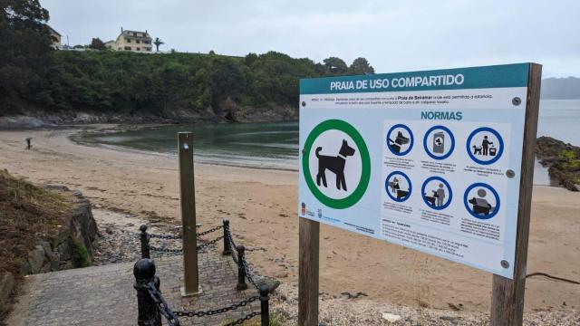 Playa canina de Seiramar